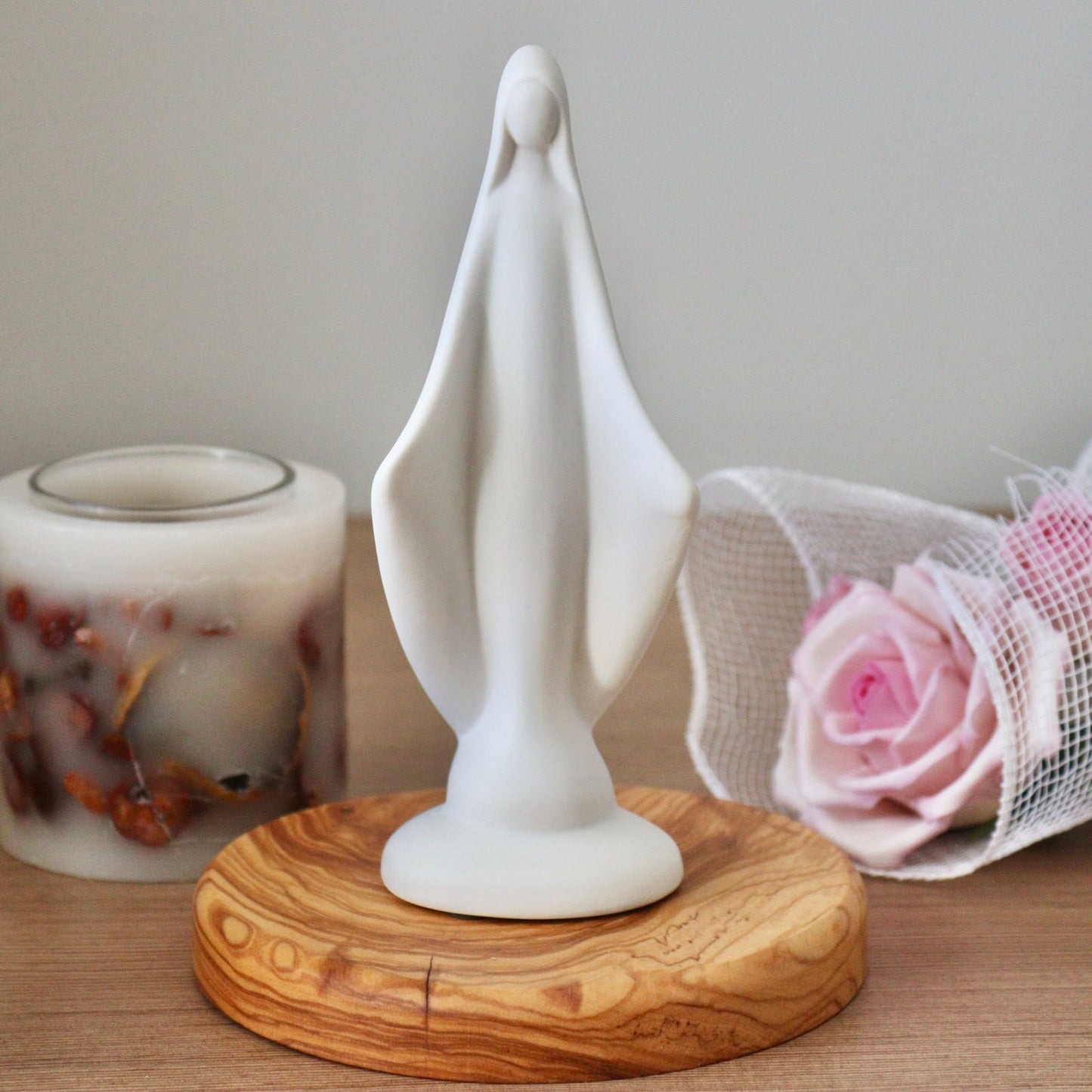 Estatua de porcelana de la Inmaculada Concepción, estatua en miniatura de Nuestra Señora de la Inmaculada Concepción, estatua de la Medalla Milagrosa, estatua de la Virgen María