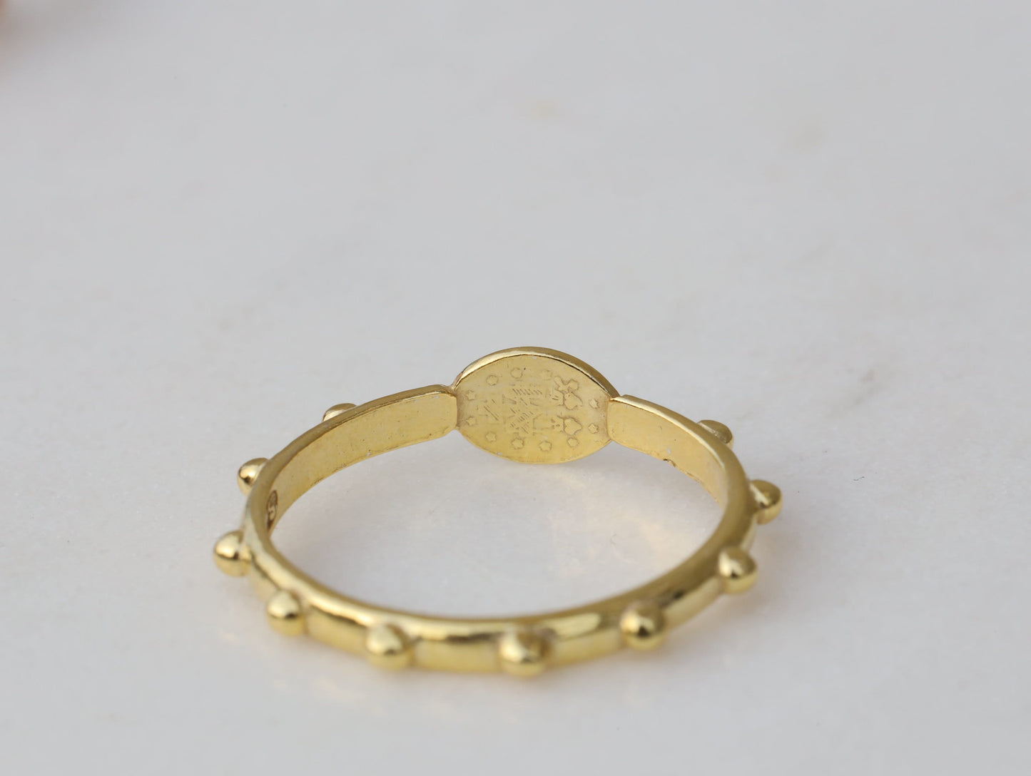 Anillo Medalla Milagrosa, anillo rosario, rosario de plata de ley 925, anillo Virgen María, anillo Nuestra Señora de Gracia, anillo medalla milagrosa multicolor