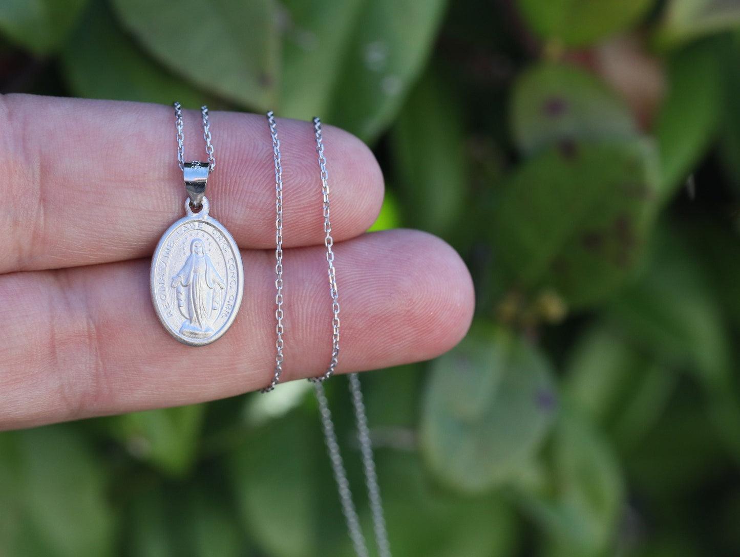 Medalla Milagrosa de plata de ley | Medalla Nuestra Señora |Reina de la Paz |Medalla Virgen María | Inmaculada Concepción |Nuestra Señora de las Gracias |Rue du Bac
