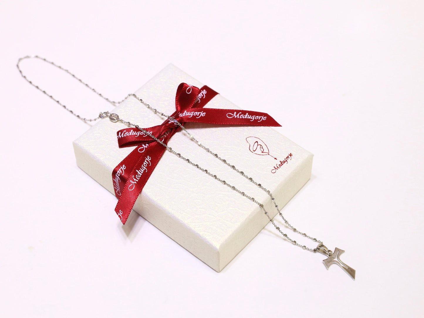 Cruz Tau pequeña, cruz tau de plata de ley 925, colgante de cruz de San Francisco, colgante de cruz tau delicado para adolescente, colgante de cruz minimalista